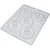 Forma de Acetato Especial para Bombons BWB – 5 Cavidades com Silicone - Imagem 1
