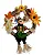 Guirlanda Espantalho Festa Junina (Menino ou Menina) 37cm – 1 Unidade - Imagem 3