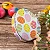 Lata de Metal Ovo de Páscoa Ovinhos Coloridos 11,5cm – Decorativa e para Presentear - Imagem 1
