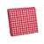 Guardanapo Xadrez Quadriculado Vermelho 25x25cm - 25 Unidades - Imagem 1