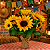 Buquê de Girassol Artificial Premium Amarelo – Flores Decorativas - Imagem 1