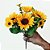 Buquê de Girassol Artificial Premium Amarelo – Flores Decorativas - Imagem 1