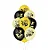 Balões Bexigas Festa Abelhinha 9” (23cm) – Pacote com 25 Unidades - Imagem 1