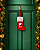 Bota Enfeite de Natal Vermelha 38cm – Decoração Natalina em Feltro - Imagem 1