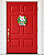 Guirlanda de Natal Ho Ho Ho em EVA – Decoração Natalina - Imagem 1