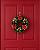 Guirlanda Decorativa de Natal 38cm – Enfeite Natalino para Porta ou Parede - Imagem 1