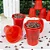 Copo para Docinho PS 60ml Vermelho – Copinho Descartável para Doces e Doses 20 Unidades - Imagem 1
