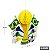 Enfeite em Papel para Pendurar Taça 3D Brasil 37cm – Decoração Copa do Mundo - Imagem 1