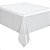 Toalha De Mesa Descartável Plástica 78x78cm – Impermeável E Prática Para Festas - Imagem 1