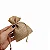 Sacos de Juta 10x14cm com Cordão – Kit com 10 Unidades - Imagem 2