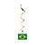 Bandeira Espiral Decorativa Do Brasil 40cm - 5 Unidades - Imagem 1