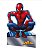 Decoração De Chão Homem Aranha 64x40cm – Enfeite Festa Infantil - Imagem 1