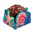 Porta Forminha Para Doces Festa Fundo do Mar 3,5x3,5cm - 50 Unidades - Imagem 1