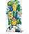 Totem Copa do Mundo 142x60cm em Papel Cartão – Decoração Rígida Festa Futebol - Imagem 1