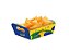 Bandeja Retangular Copa 2026 18x12x5cm – Kit com 8 Unidades - Imagem 1