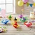 Pião Estrela da Galáxia Colorido 5cm – Brinquedo Infantil Sortido - 8 Unidades - Imagem 1