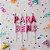 Vela Decorativa "Parabéns" Glitter 8cm para Bolo de Aniversárario - Imagem 1