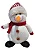 Boneco de Neve Decorativo com Gorro e Cachecol 22cm - Imagem 1