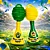 Buzina Torcida Brasil 28cm – Corneta Copa do Mundo Som Alto - 1 Unidade - Imagem 2