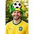 Chapéu Viking Brasil – Torcida Verde e Amarelo - Imagem 1
