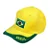 Boné Brasil Bordado – Bandeira do Brasil Futebol - Imagem 1