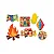 Painel Decorativo Festa Junina Quadrilha – Kit com 7 Peças - Imagem 1