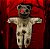 Boneco Urso Amaldiçoado Pendurado 56cm – Decoração Terror Halloween - Imagem 1