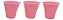Copo para Docinho PS 60ml Rosa – Copinho Descartável para Doces e Doses 20 Unidades - Imagem 2