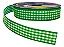 Fita Xadrez Verde 15mm – Rolo com 10 Metros - Imagem 1