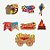 Cartaz Decorativo Junino Xodó – Kit com 7 Unidades - Imagem 1