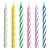 Vela de Aniversário Palito Espiral Colors - 12 Unidades - Imagem 1