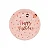 Prato de Papel Happy Birthday Rose 18” – 10 Unidades - Imagem 1