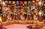 Totem de Mesa Casal Espantalhos 21cm – 6 Peças (3 Espantalhos e 3 Espantalhas) - Imagem 1