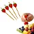 Palitos Decorativos Morango 12cm para Lanches e Drinks – 12 Unidades - Imagem 2