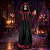 Boneca Sombria Halloween Animada 1,68 Metros Som Luz Movimento - Imagem 1