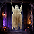 Fantasma Pendente Halloween Decorativo 1,20 Metros - Imagem 1
