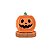 Prato de Papel Halloween Abóbora 23cm – 6 Unidades - Imagem 2