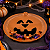 Prato Decorativo Halloween Abóbora 32 x 28cm - Imagem 1