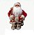 Boneco Papai Noel Decorativo 45cm - Imagem 1
