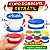 Kit Copos Dobráveis Retráteis Coloridos Portáteis – 6 Unidades - Imagem 2