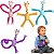 Brinquedo Girafa Pop It Tubo LED Estica Puxa com Ventosas Infantil - Imagem 1