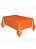Toalha Plástica de Mesa Laranja 137x183cm - Imagem 1