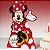 Decoração de Mesa Minnie Mouse Red Disney Original 30cm - Imagem 1