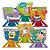 Decoração de Mesa Festa Bob Esponja em Papel Cartonado 20x15cm - 8 Unidades - Imagem 1