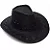 Chapéu Cowboy Preto Adulto - Imagem 2