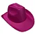 Chapéu Cowboy Pink Liso – Festa Fantasia - Imagem 2