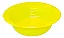 Prato Fundo Plástico Biodegradável Cumbuca 15cm Amarelo - 10 Unidades - Imagem 2