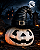 Abóbora com Chapéu para Decoração de Halloween 30cm - Branco - Imagem 1