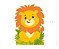 Decoração de Chão Safari 65x40cm – Papel Cartão - Imagem 1