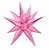 Balão Metalizado Sputnik Rosa 27” (70cm) – 13 Pontas Decorativo - Imagem 1